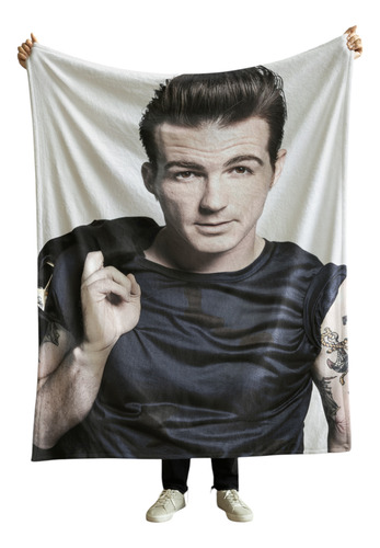 Cobija Frazada Manta Suave Yo Soy La Loca De Los Perros Drake Bell Frazada Ligera 110x160cm