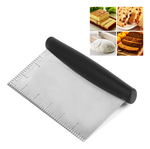 Raspador De Mesa Multiusos De Acero Inoxidable Para Pizza