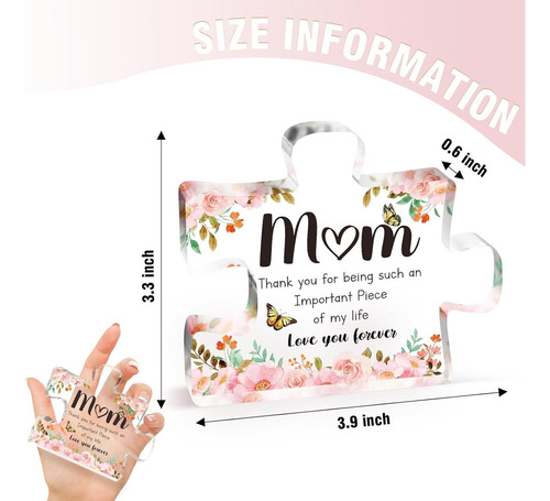 Para 2 Decoraciones De Placa De Rompecabezas, Placa De