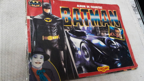 Album Batman Cromy Año 1989