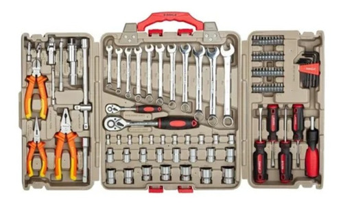 Imagem 1 de 4 de Jogo Ferramentas Completo 110pcs Mayle 110002e