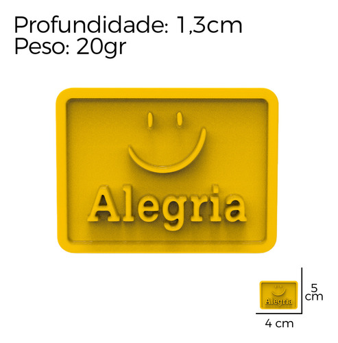 Molde Forma Silicone Lembrancinha Desejos Ano Novo