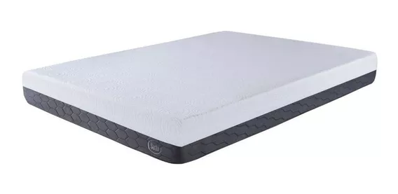 Colchón 2 1/2 plazas de espuma Serta Perfect Sleeper Box one blanco y negro - 1.4m x 1.9m x 0.2m