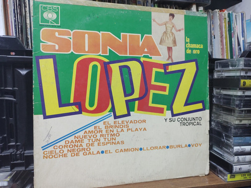 Sonia Lopez Y Su Conjunto Tropical Vinilo Lp Acetato Vinyl 