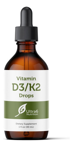 Gotas De Vitamina D3 Con K2 Para Una Mejor Absorci&oacute;n,