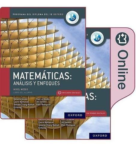 New Dp Matemáticas: Análisis Y Enfoques, Nivel Medio, Paquet