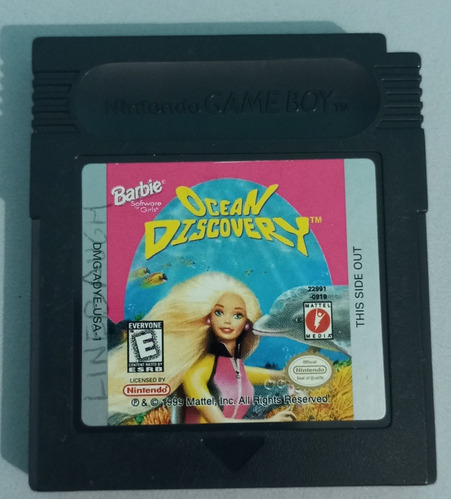 Video Juego Barbie Ocean Discovery Para Game Boy