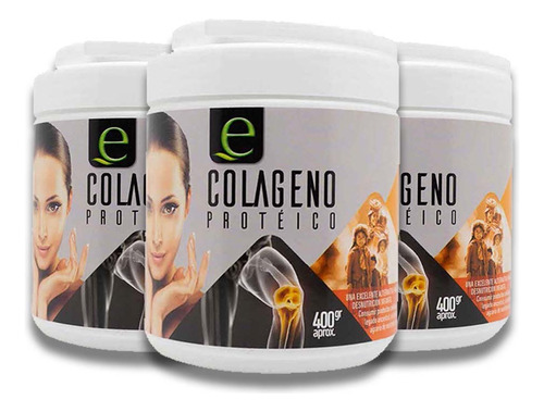 Colágeno Proteico En Polvo A Base De Sacha Inchi Maca X3 Uds