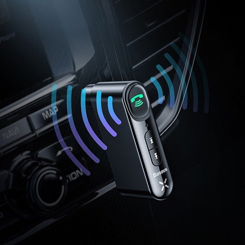 Imagen 2 de 10 de Receptor Bluetooth / Manos Libres/ Audio Para Auto Baseus