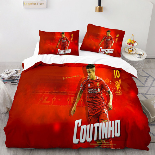 Juego De Ropa De Cama Philippe Coutinho De Tamaño Individual