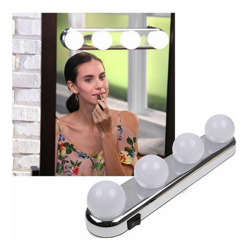 Luz Led Para Espejo O Pared Portátil De Maquillaje Belleza