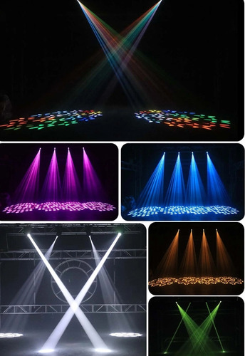 Mini Beam 100w Efecto Arcoiriscabeza Móvil De Gobos Led