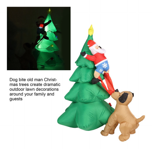 Árbol De Navidad Inflable Para Mordedura De Perro, Para Homb