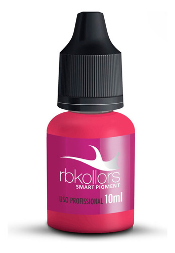 Darling Pigmento Rosa Orgânico 10ml para Lábios RBKollors Micropigmentacao Microblading Microlabial