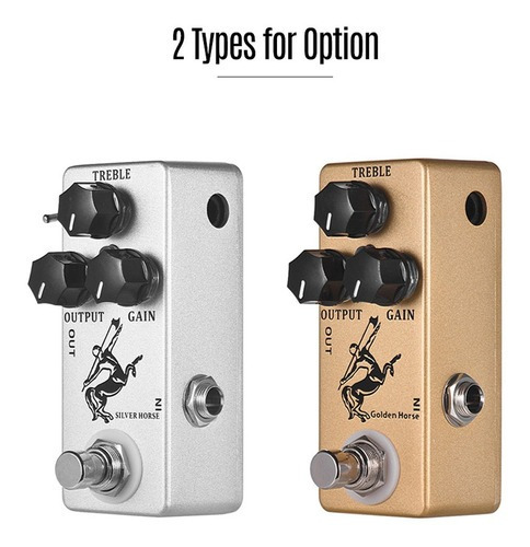 Pedal Mosky Silver Horse Clone Do Klon Centaur, color plateado