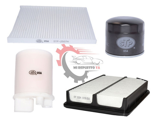 Kit Filtros Mantención Kia Cerato 1.6 2007 Al 2009