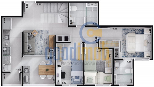 Imagem 2 de 30 de Apartamentos Duplex- Cobertura, 3 Dormitórios, Suíte - Parque Dos Ingleses, Sorocaba - Ap0355