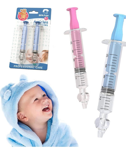 Set De 2 Jeringas Para Lavado Nasal Bebés/adultos