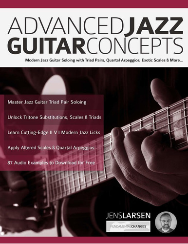 Libro Advanced Jazz Guitar Concepts Nuevo