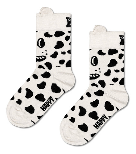Calcetines Originales Niño Gato Dálmata Happy Socks 2 Pares Multicolor Estampado 2-3 Años