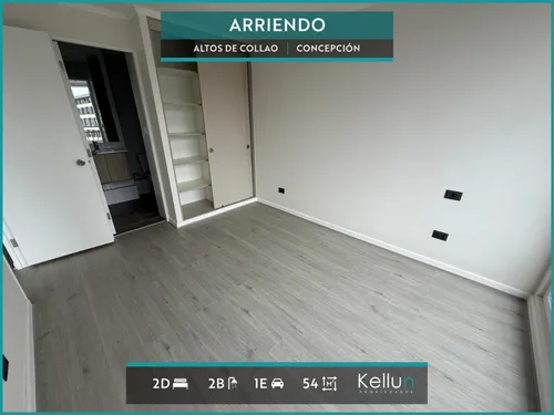 Arriendo Altos De Collao | 2 Dormitorios | Tipo Mariposa