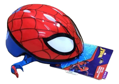 Casco Protector P Bici Patines Spiderman P/ Niños 3a5 Años 