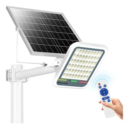 Lámpara Led Solar Luminaria Suburbana Alumbrado Publico 300w