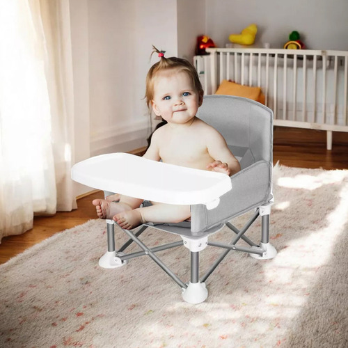 Silla De Alimentación Ajustable Para Bebés Plegable, Portáti