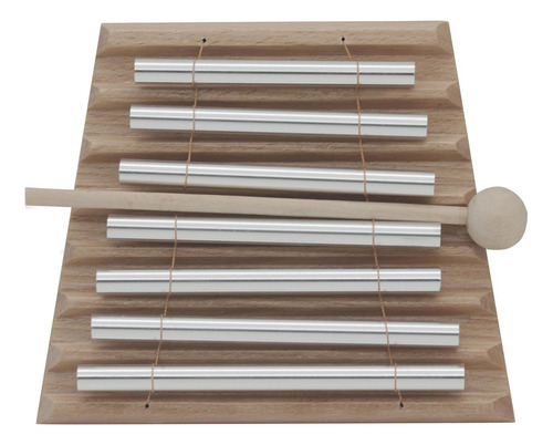 Campana De Percusión Manual De 7 Tonos, Carillón Portátil