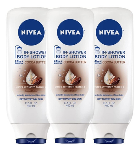  Nivea Loción Corporal Mantequilla De Cacao Para Ducha Msi