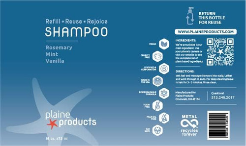 Shampoo E Condicionador Ecológico - Alecrim, Menta, Baunilha