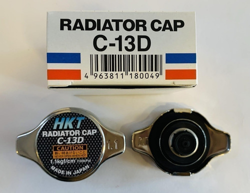Tapa Radiador Hkt C-13d Pequeña Japon 1.1kg/cm²