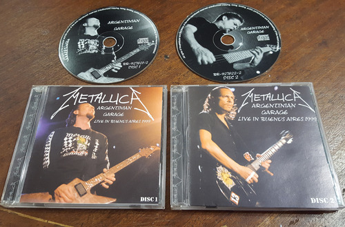 Metallica Argentinian Garage Buenos Aires 1999 2cd Megadeth