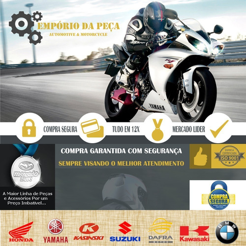 Antena Moto Cg 125/150/160 Titan Fan Cargo Corta Linha Pipa