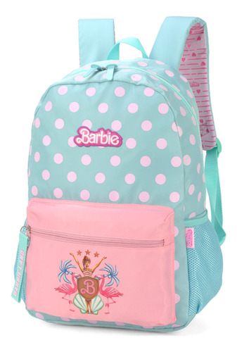 Mochila Costas Barbie Bolsa Escolar Infantil Original Luxcel