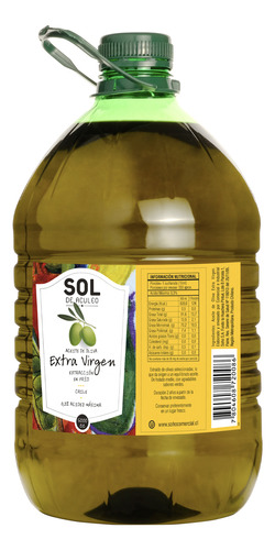 Aceite De Oliva Extra Virgen Sol De Aculeo Blend 1 X 5000 Ml