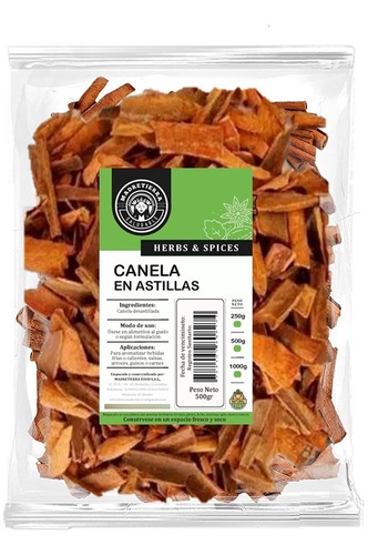 Canela En Astillas X500gr Partidas /libra - g a $78