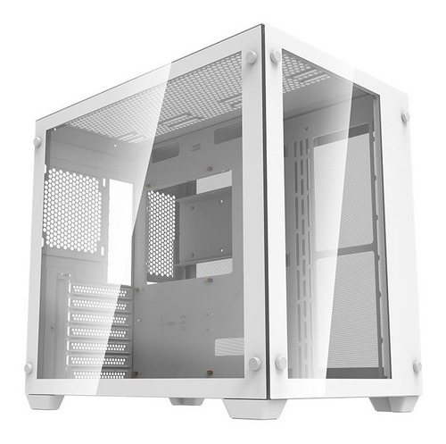 Gabinete Gamer Aigo Darkflash C285 Lateral De Vidro Branco