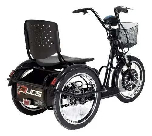 comprar Triciclo Elétrico Duos Fox 800w Freio-disco Cep 99315-000