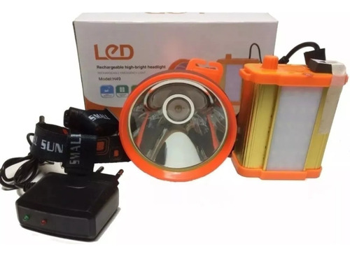 Foco Led De Luz D 300w Linterna Para Cabeza, Minería Caza