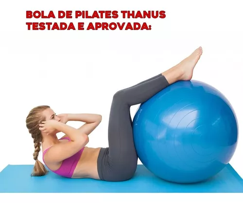 Bola Suiça 55cm Para Academia de Pilates e Yoga Gym Ball