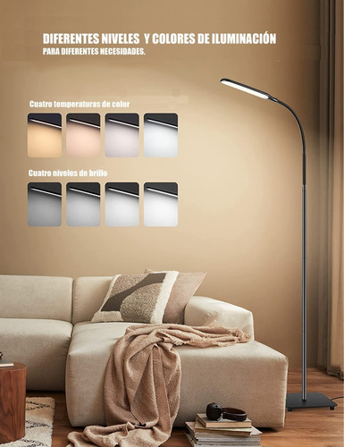 Imagen 2 de 6 de Lampara De Piso Moderna Decorativa Para Salas . Exito Corp.