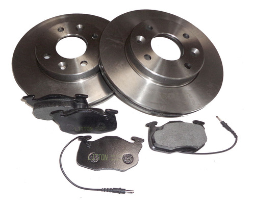 Kit De Discos Y Pastillas Para Renault R11 0 1.4 86/88