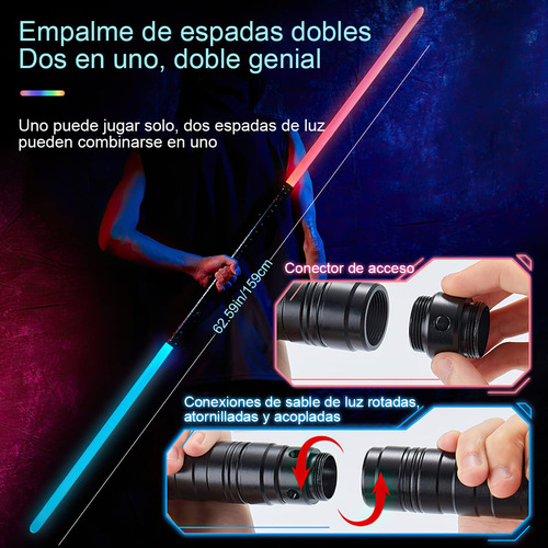Sable De Luz, Las Luces Pueden Parpadear,con Sonido Y