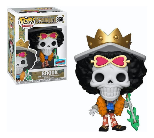 Funko Pop De Una Sola Pieza Brook 358