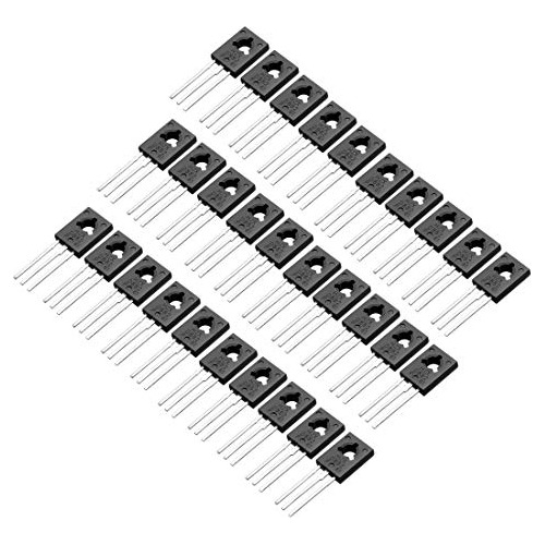 To Npn Pin Para Pcb Trave Agujero Transistor Bipolar