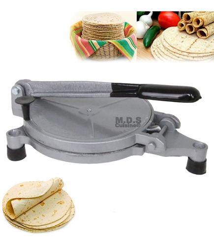 Tortilla Press 8 Electric Maker Prensa Heater Harina Tr...