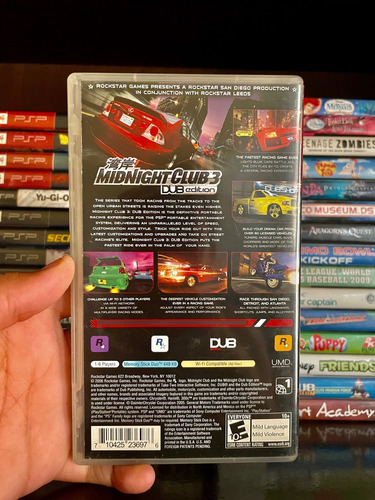 Jogo Midnight Club 3 Dub Edition Psp (Usado)