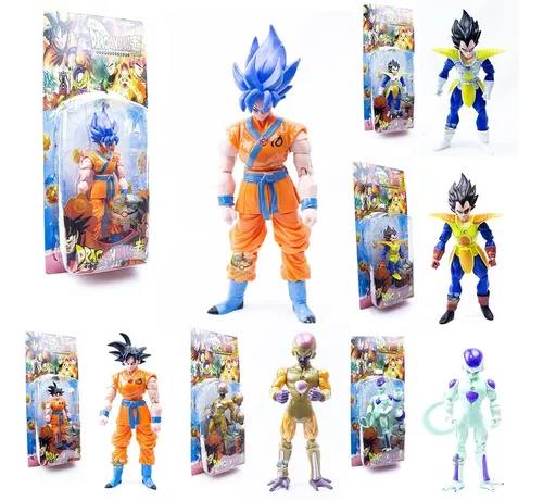 Boneco Estátua Goku Criança Dragon Ball Z 18cm C/ Base