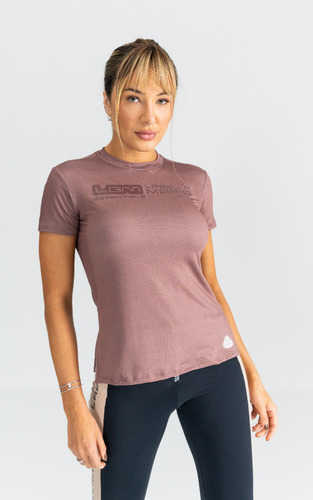 Blusa Camiseta Marrom Essentials Logo Labellamafia